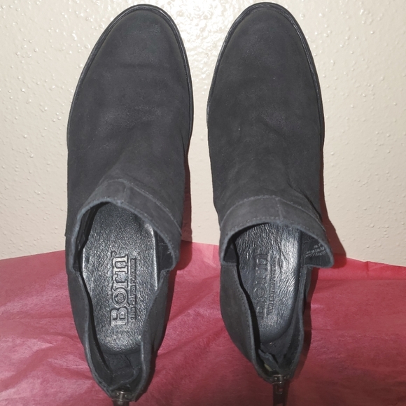 Born Womens Leather Ankle Boots 8 - Picture 7 of 13